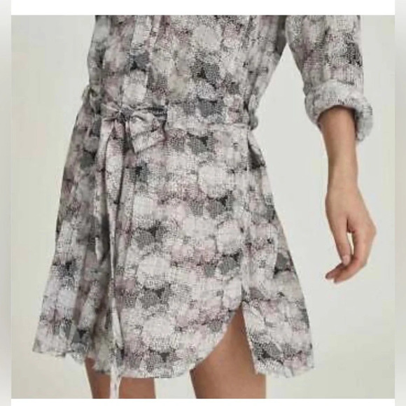 REISS ALICE CIRCLE PRINTED SHIRT DRESS PINK
PRINT - Picture 2 of 12